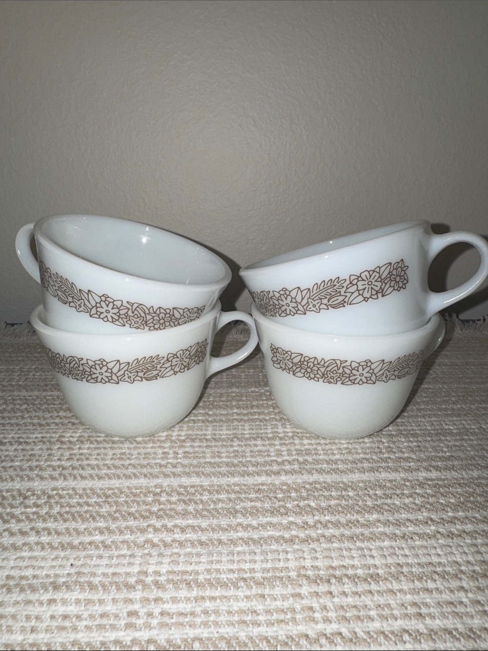 Pyrex Woodland Coffee Cups